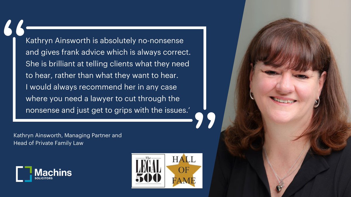 Incredibly proud of our Managing Partner and Head of Private Family Law for being inducted into the #Legal500 #HallofFame, highlighting individuals who have received constant praise from their clients for continued excellence!
⭐🏆🙌
