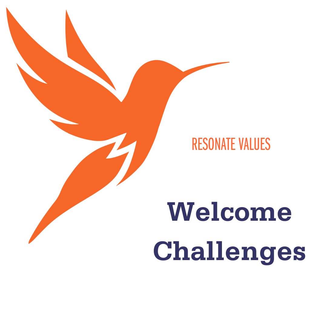 We proactively face challenges. We take risks to solve problems creatively with the resources we have available.

#ResonateValues #WhoWeare #WomenWhoLead #LeadingChange #WelcomeChallenges #ResonateTurns10 #10YearsofImpact