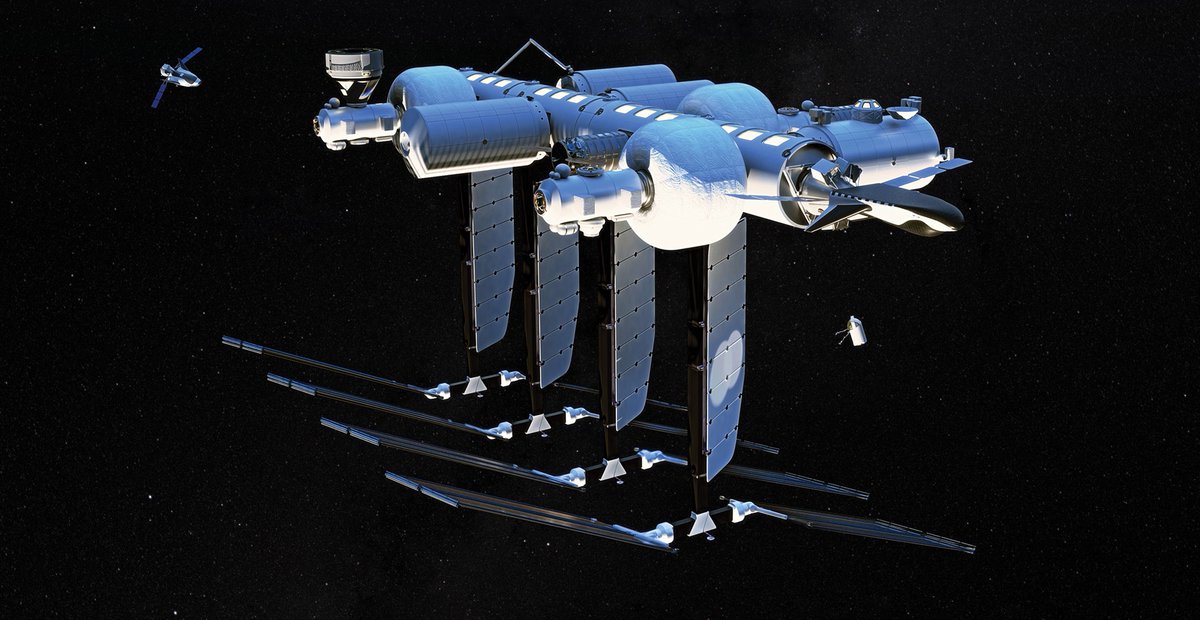 W drugim postępowaniu NASA wybrała trzy projekty:
- Orbital Reef - lider Blue Origin, ze wsparciem Sierra Space, Boeinga, Redwire Space, Genesis Engineering
- Starlab - lider Nanoracks / Voyager Space + Lockheed Martin
- „no name” od  Northrop Grumman

5/n