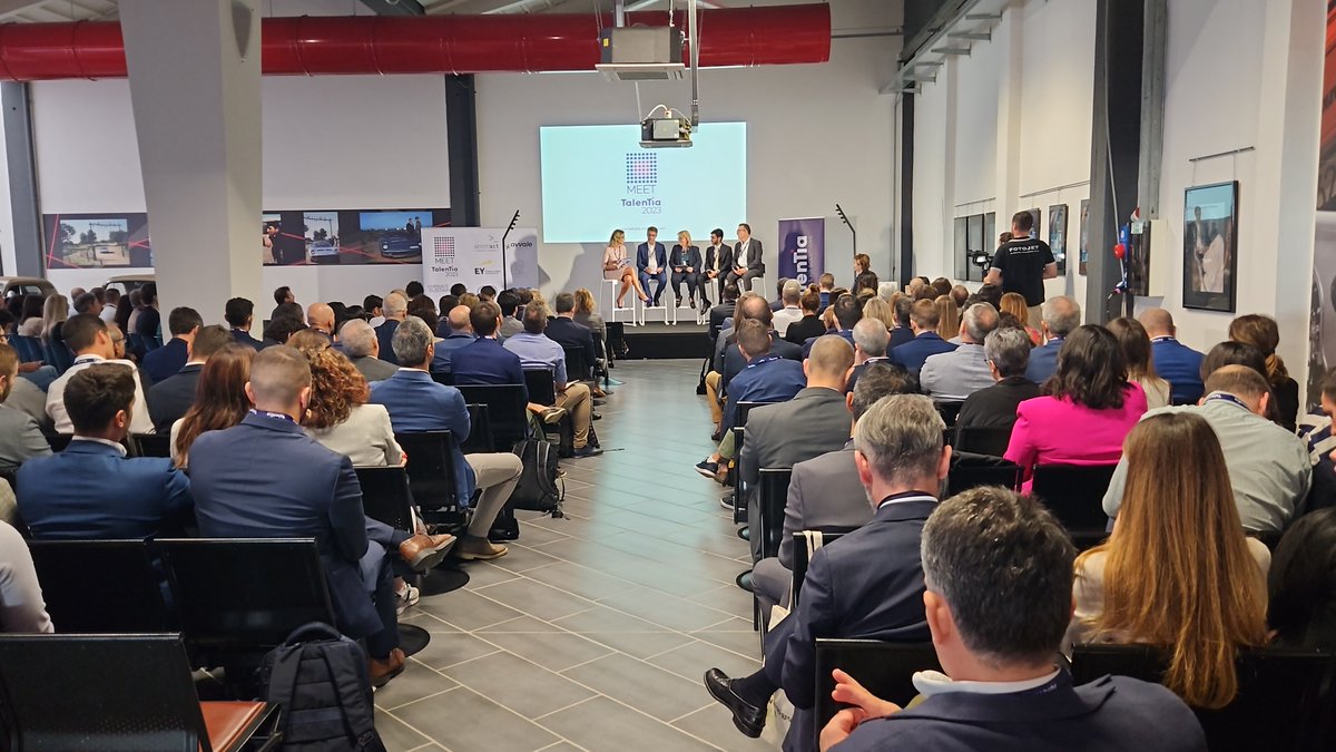 TalentiaSWGroup's tweet photo. Meet Talentia 2023 has officially kicked off in Italy! 🏁

Marco Bossi and Bastien Caillaut have just taken the stage at the iconic Museo Ferruccio Lamborghini to introduce this extraordinary gathering of customers and partners.
#MeetTalentia #Sustainability  #ESG https://t.co/yi6okKM8i0
