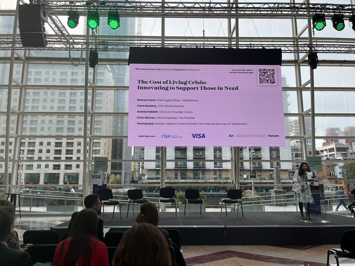 incuto_uk's tweet image. Our CEO @Aj_rabbitt discussing The Cost Of Living Crisis &amp;amp; Innovating to Support Those in Need🤩 

Andrew went into detail on how we&apos;re are championing the #CreditUnion sector &amp;amp; how we&apos;re working with partners to help scale up our customers👏 

@InnFin #FintechAsAForceForGood