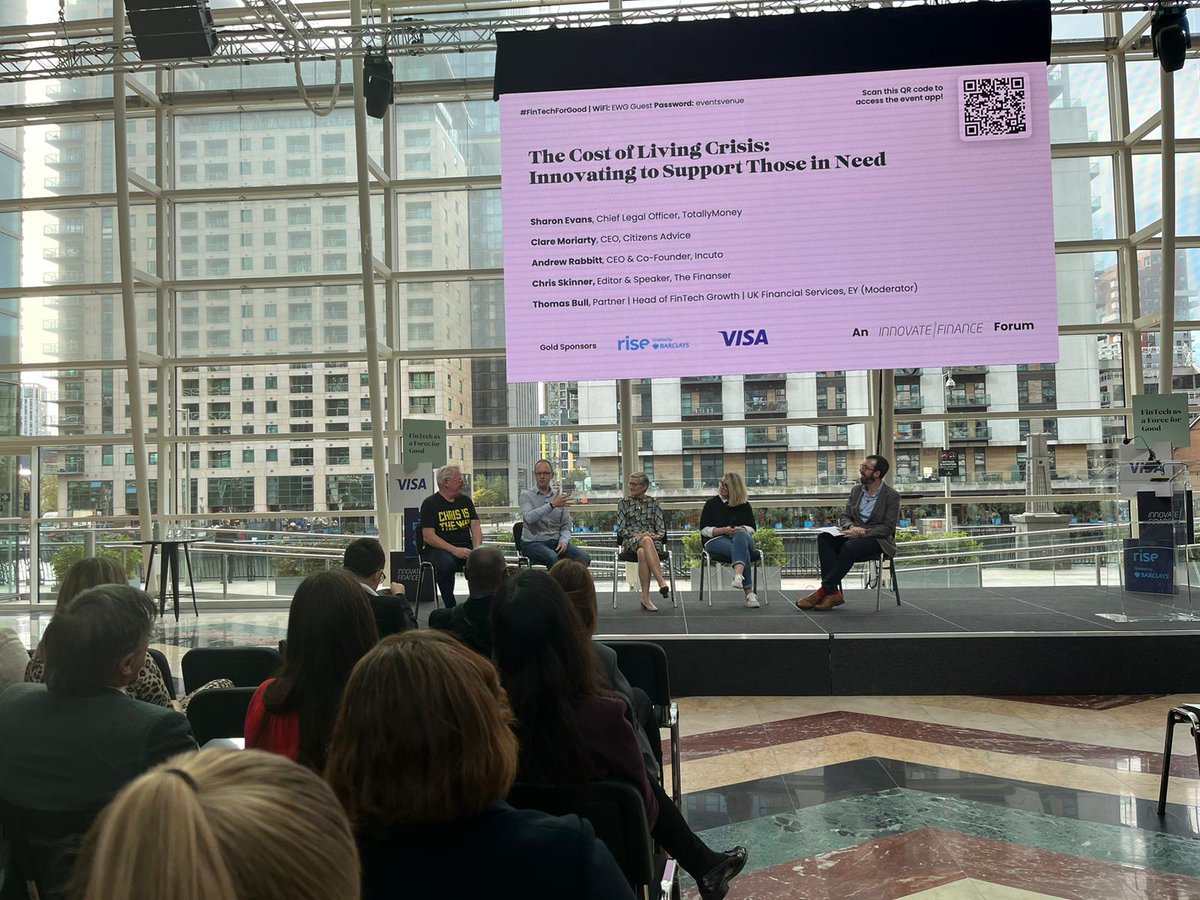incuto_uk's tweet image. Our CEO @Aj_rabbitt discussing The Cost Of Living Crisis &amp;amp; Innovating to Support Those in Need🤩 

Andrew went into detail on how we&apos;re are championing the #CreditUnion sector &amp;amp; how we&apos;re working with partners to help scale up our customers👏 

@InnFin #FintechAsAForceForGood