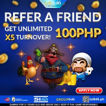 Lol646Partners's tweet photo. LOL646: REFER A FRIEND 👥

Invite your friends na, at manalo at may bonus pa na 100PHP sa bawat invite mo na may atleast 200pesos first time deposit.

📥 REGISTER HERE:
➡️ https://t.co/r1g6xri0Wg

 🪧 Follow our LOL646 Partners SNS:
➡️ https://t.co/np39IyGc1t

#onlinecasinogames https://t.co/9AOgpEe6Rn