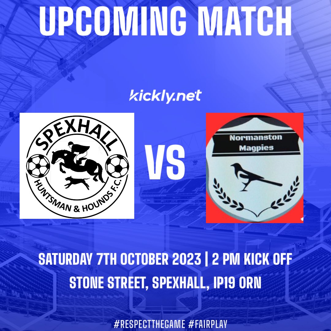 🚨UPCOMING MATCHES🚨. 
Two games this weekend. 
Reserves are home to normanston magpies.                  
First team are away to <a href="/Shrublands_FC/">Shrublands FC</a>