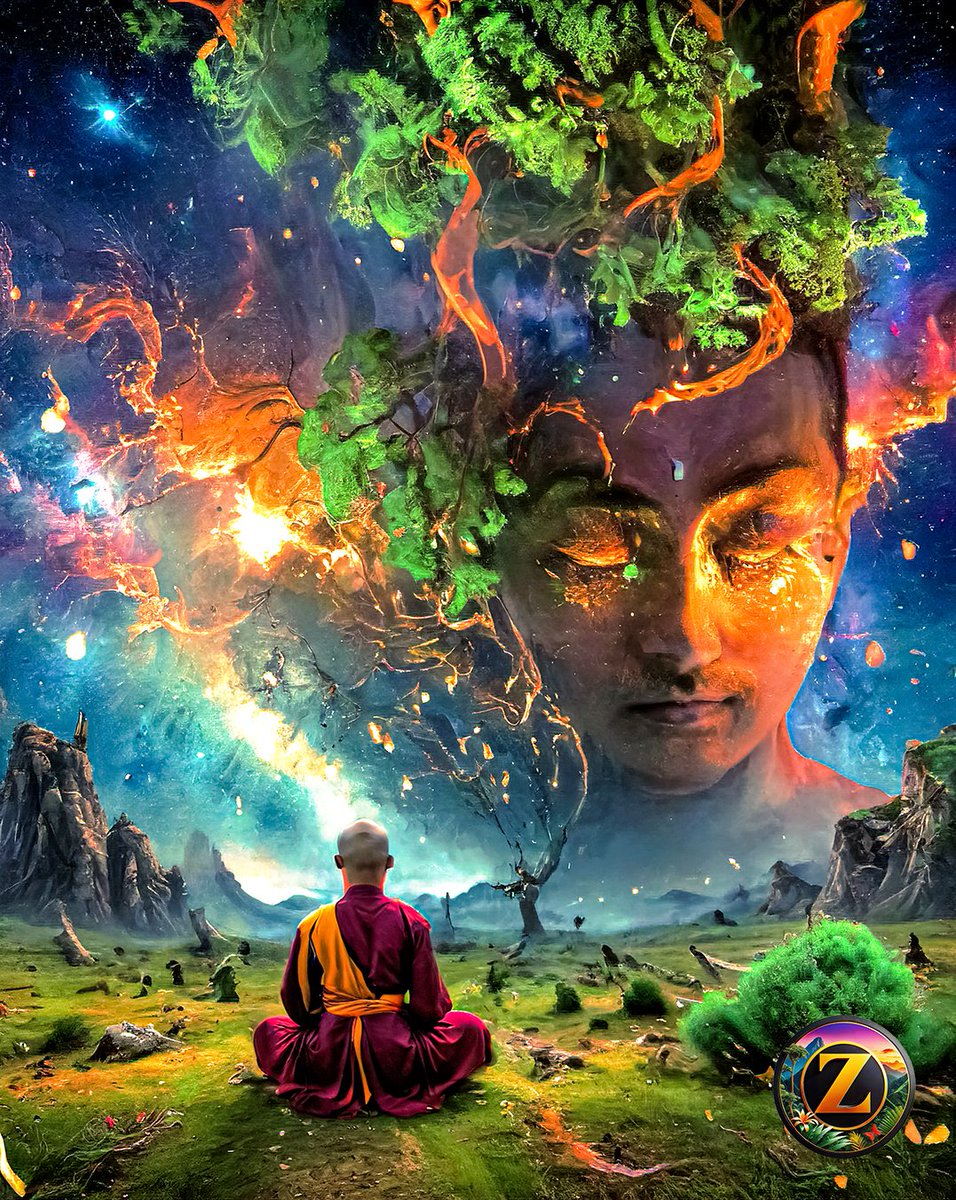 ZirAi90's tweet image. 𝓒𝓸𝓼𝓶𝓲𝓬 𝓶𝓮𝓭𝓲𝓽𝓪𝓽𝓲𝓸𝓷: 𝓪 𝓳𝓸𝓾𝓻𝓷𝓮𝔂 𝓽𝓸 𝓲𝓷𝓯𝓲𝓷𝓲𝓽𝔂 
⊹₊⋆☁︎⋆⁺₊⋆ ☀︎ ⋆⁺₊⋆☁︎⋆₊ ⊹
 #cosmicmeditation #treeoflife #spiritualjourney #dreamscape #zenart #ai #aiart  #digitalart #art #artgallery #aiartwork #artoftheday   #zirai90  #digitalartist