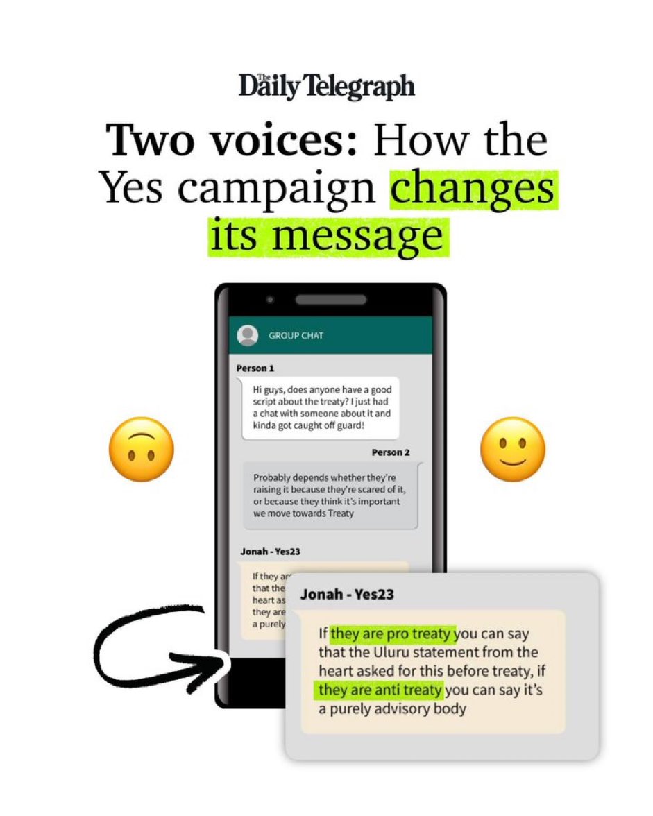 You want to know what systemic Corruption and gaslighting looks like? 

You want to know why @AlboMP refuses to release the detail?

You want to know why the Yes campaign is so vile?

👇👇👇 #VoteNoToApartheid #ProtectOurDemocracy #VoteNo