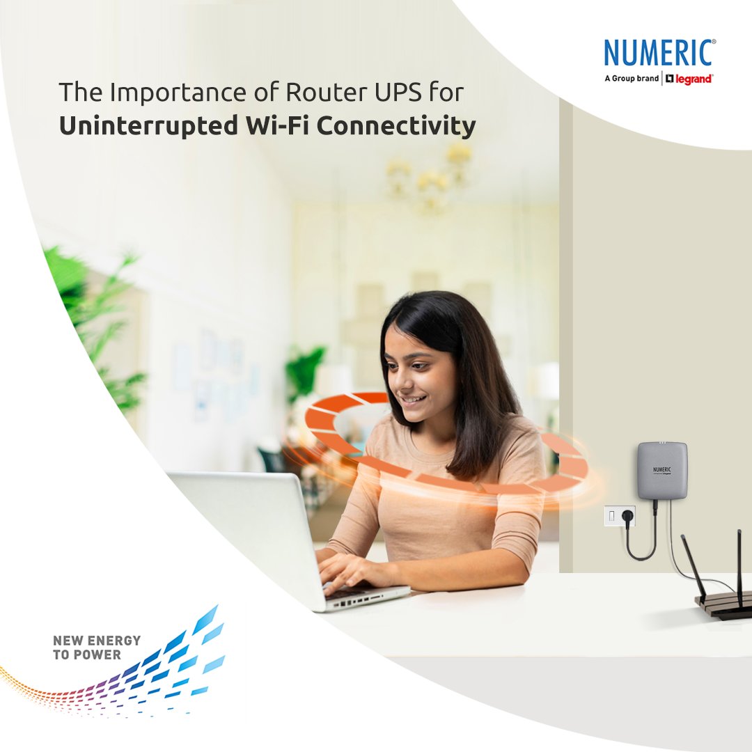 #BlogPostAlert Read our blog on importance of uninterrupted internet connectivity at our homes with #IntizonMiniUPS for Wi-Fi Router 
Read here - bit.ly/3LNzl7q
#NumericUPS #Newenergytopower #Uninterruptedinternet #RouterUPS #WifiUPS