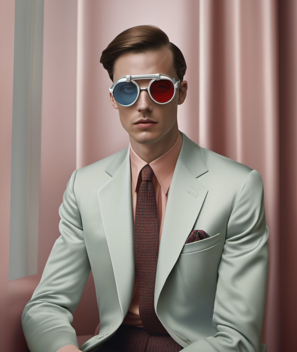 Cole said I can see 3d people.

The house of the eyeglasses series.

#ai  #3dglasses