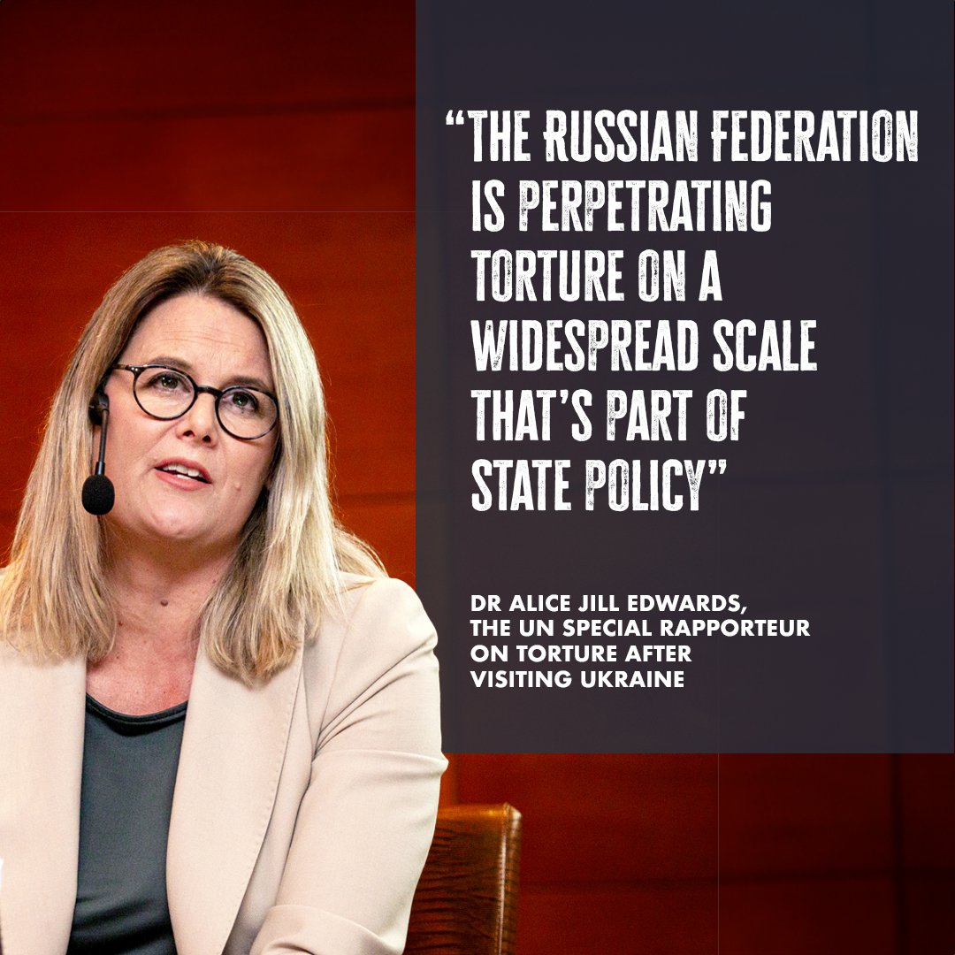 The Russian government's human rights abuses and violations in Ukraine are undeniable. Putin still claims he is liberating Ukraine, yet after visiting the country, the UN’s expert on torture concluded that Russia is implementing a policy of state-sponsored torture.…