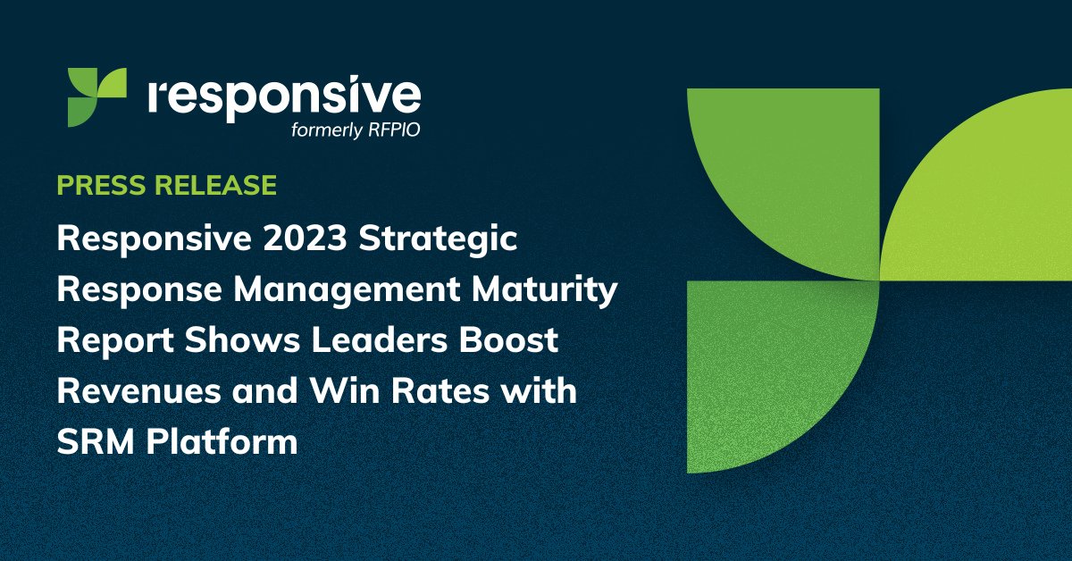 responsiveio's tweet image. We're excited to share our 2023 Strategic Response Management Maturity Report: Habits of Leaders vs. Laggards! Results? Companies &amp;amp; teams with the most mature #SRM practices had higher skill levels, efficiency, C-level engagement and much more.

More here: bit.ly/3rDlYj8