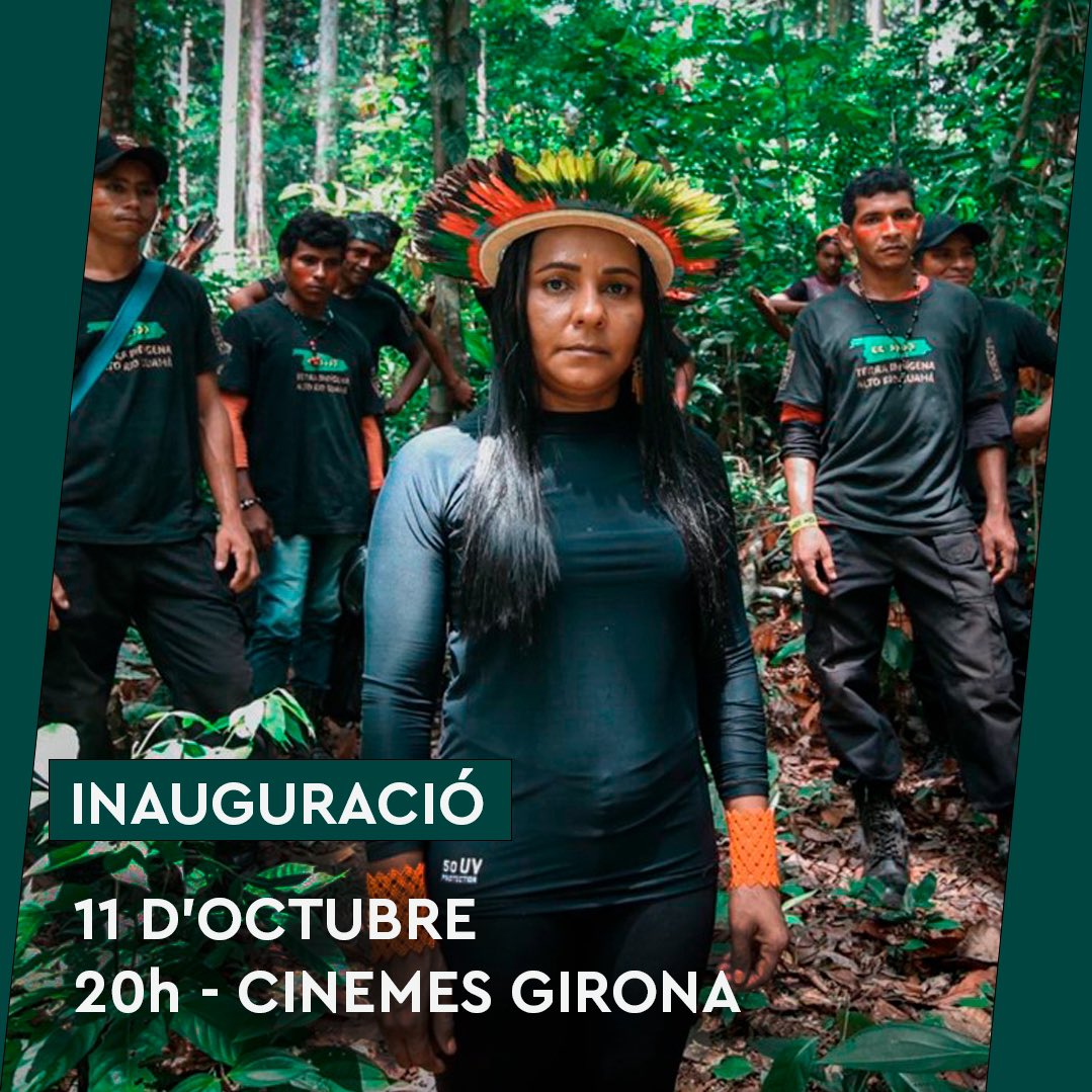 IndiFest Cinema Indígena (@cineindifest) on Twitter photo Vine a la inauguració d’un IndiFest molt especial! ✨🎥
📢Dimecres 11 d’octubre t’esperem a les 20h als <a href="/Cinemes_Girona/">Cinemes Girona BCN</a>
🌏Aquesta edició posem el focus en l’emergència climàtica, amb els pobles indígenes en el centre com agents clau en la protecció de la biodiversitat 🌱 Vine a la inauguració d’un IndiFest molt especial! ✨🎥
📢Dimecres 11 d’octubre t’esperem a les 20h als <a href="/Cinemes_Girona/">Cinemes Girona BCN</a>
🌏Aquesta edició posem el focus en l’emergència climàtica, amb els pobles indígenes en el centre com agents clau en la protecció de la biodiversitat 🌱