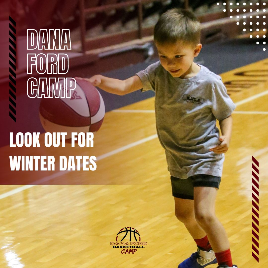 Look out for camp dates this winter! 
We are excited to keep getting better together!! 🏀 🥳 🏀 

#DanaFordCamp #WinterCamp #BasketballCamp #KidsCamp #MOState #Basketball