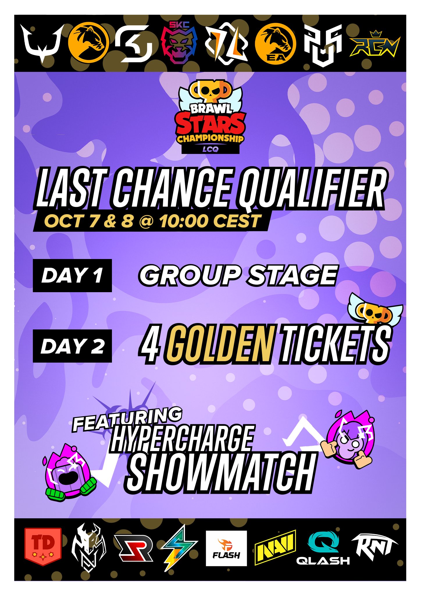 Brawl Stars Esports on X: 🚨 LAST CHANCE QUALIFIER 🚨 Catch it