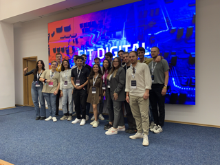 28DGTL's tweet photo. 📌Live from Cluj-Napoca, Romania, from the EIT Digital Master School Kick Off 👉‘Push the boundaries of what is possible’ advice to students from Anna Soós Vice rector of @UnivBabesBolyai 
Check out the latest from EIT Digital’s https://t.co/E2e2hZM9B9 https://t.co/OceYkTQBuq