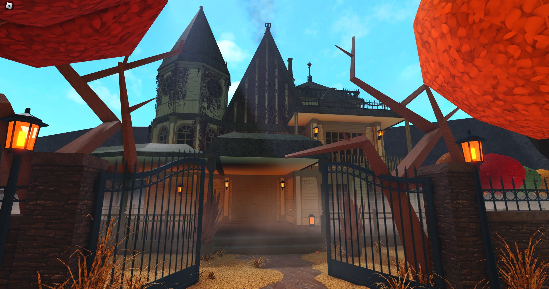 🎃HALLOWEEN UPDATE 2023 IN BLOXBURG [] New Haunted Mansion Location,  Backpack & Furniture [] ROBLOX 