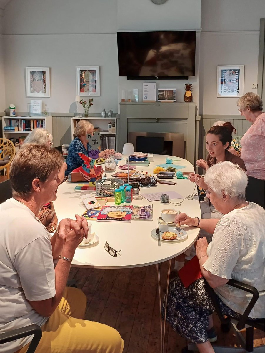 Join us every Friday morning for our crotchet club hosted by Meryl Eaton at our ILKON Cafe. All crocheting abilities welcome🧶 #ILKON #Ilkeston #ILKONarts