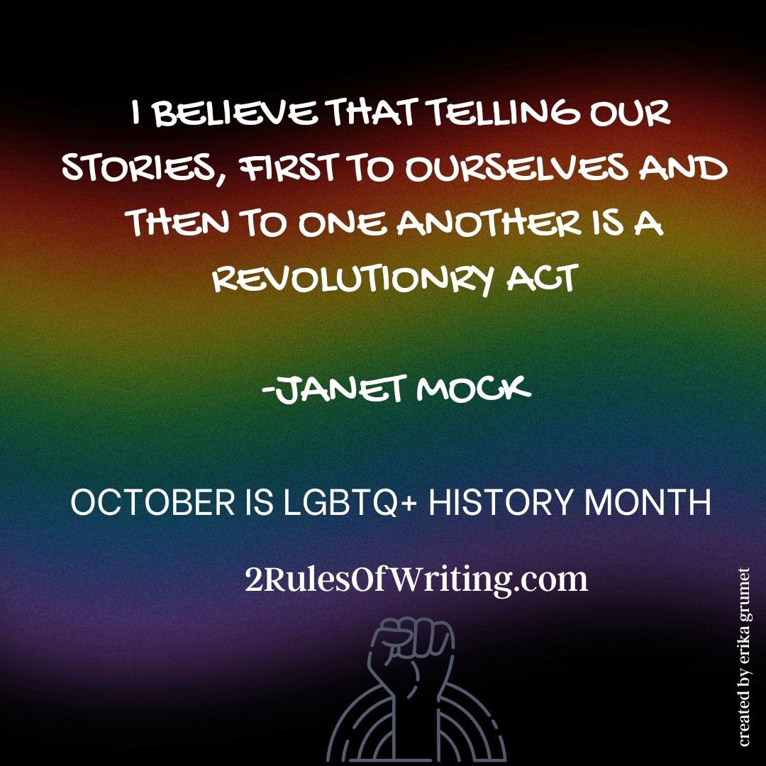 October is #LGBTQ History Month. 

2rulesofwriting.com/another-world-…
#queer #LGBTQIA #bisexuality #bisexual #comingout
#History