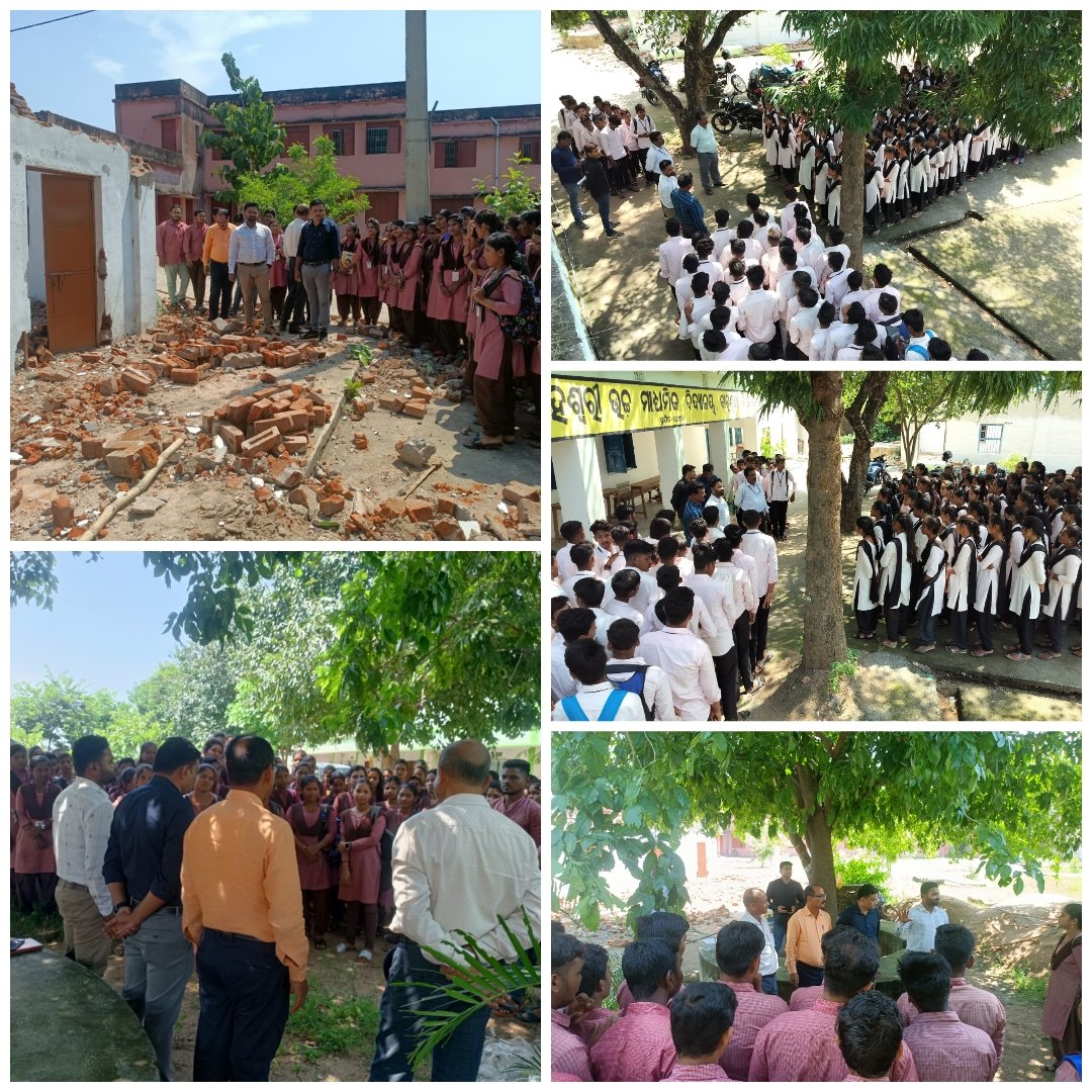 Special Assembly at Maa Maheswari Degree College Baunsuni & Maa Maheswari HS School, Baunsuni regarding transformational initiatives taken up by Govt. Of Odisha. Students are the most pivotal stakeholders of this transformation and they are delighted to participate in the process