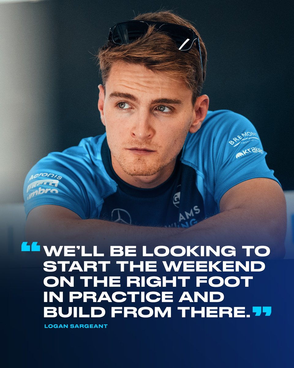 WilliamsF1's tweet image. Set for their Losail debuts this weekend 🤝