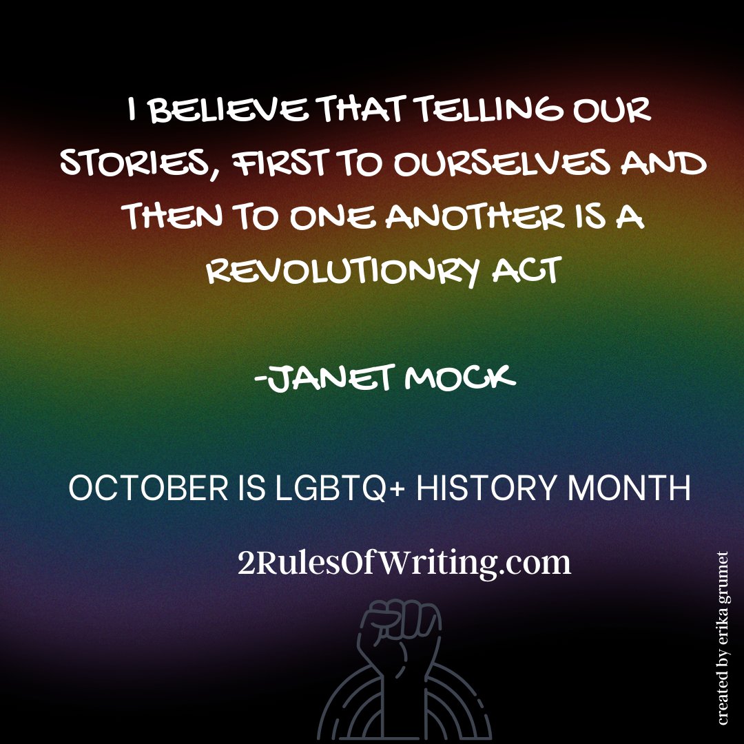 October is #LGBTQ History Month. 

2rulesofwriting.com/another-world-…
#queer #LGBTQIA #bisexuality #bisexual #comingout
#History