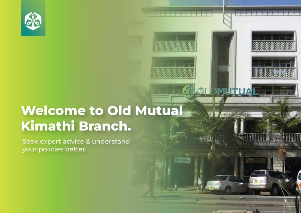 Get the best #OldMutualKimathi branch accessibility allows for personalized guidance and support visit our branches to seek expert advice understand their policy better and even make claims swiftly when needed click oldmutual.co.ke
#UnlockingPossibilities @OldMutual_Ke