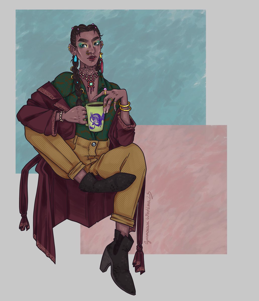 It's been a long time since Seatan was here.

#ocart #digitalart #CLIPSTUDIO