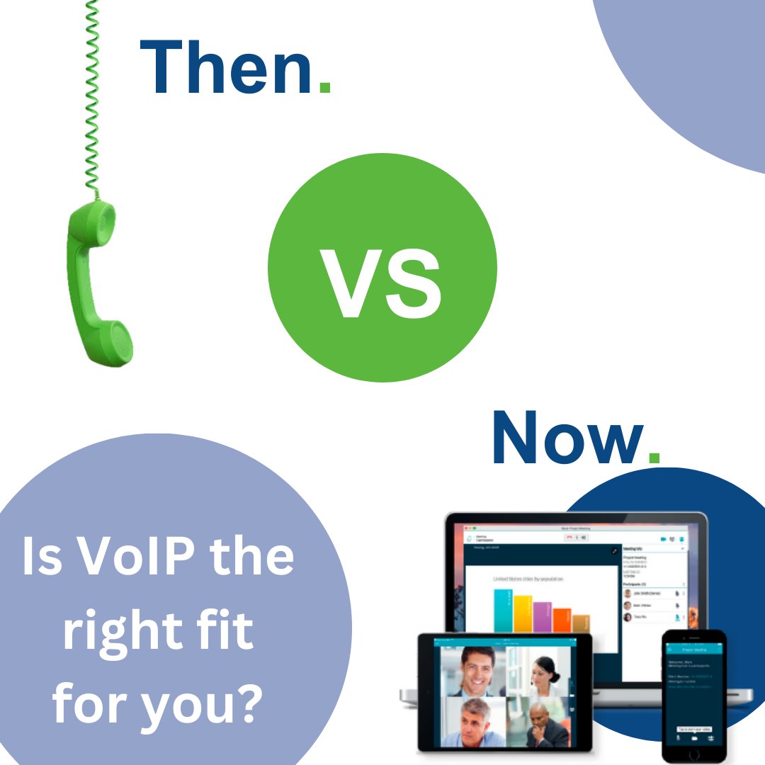 Is it time to update your phone system to keep up with ever-evolving technology?
In today's mobile, fast-moving world, businesses need modern communications to stay competitive-- that's where VoIP and Unified Communications come in!

Learn more here!
hubs.ly/Q0247m0q0