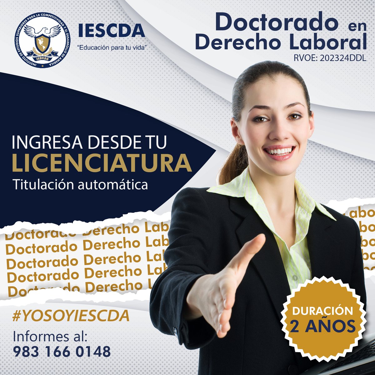 INSTITUTO DE ESTUDIOS SUPERIORES IESCDA tweet media