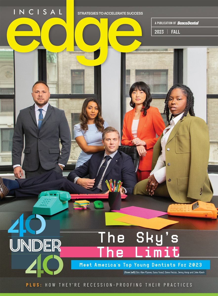 Meet America's 40 Under 40 for 2023! 🎉🍾

Check out the Fall issue of Incisal Edge to see the full list! goben.co/3F3DEHN
