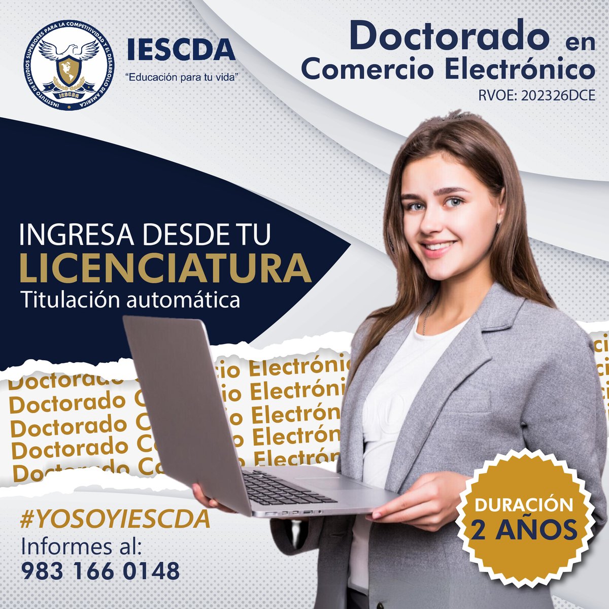 INSTITUTO DE ESTUDIOS SUPERIORES IESCDA tweet media