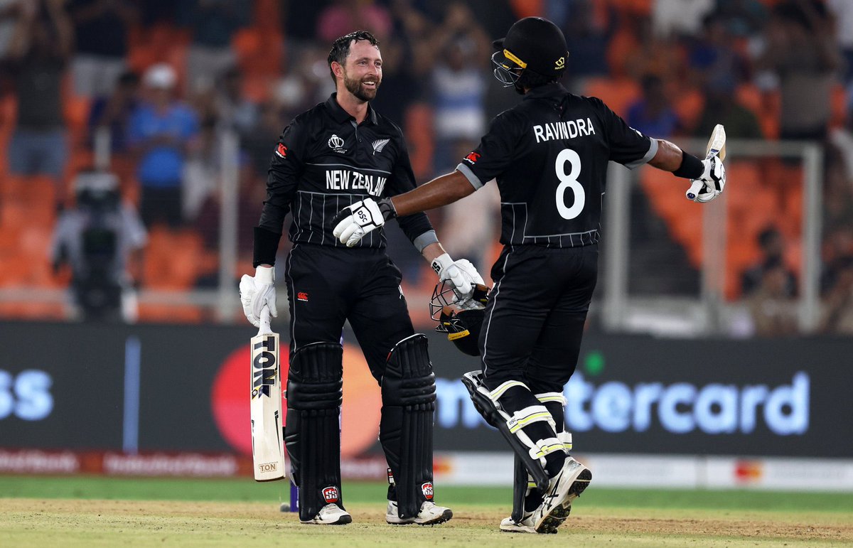 Devon Conway &amp; Rachin Ravindra has set the World cup on fire in opening Game 🔥 150 Up for Conway in just 119 balla 💥 Sweet little Revenge for New Zealand of 2019 Finals 🙌🏼 #ENGvsNZ 
#WorldCup