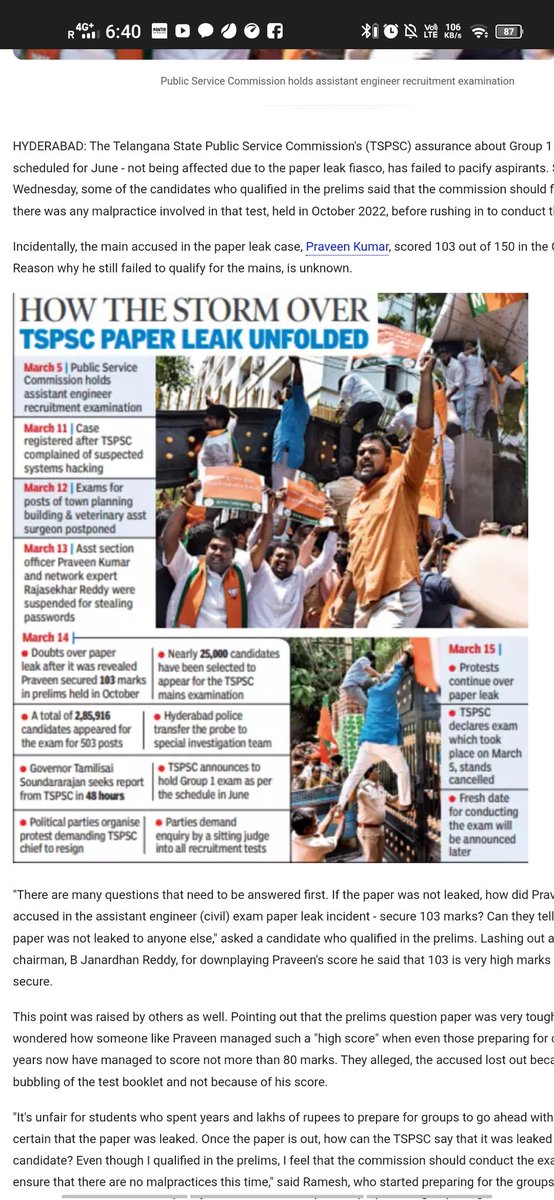 v_AjayKumar5's tweet photo. @rashtrapatibhvn
@DrTamilisaiGuv @narendramodi @LiveLawIndia The frequent leaks compromise the integrity of the recruitment process and undermine the trust of the public. It's evident that the current board is not fit to oversee these crucial examinations.#AbolishTspsc https://t.co/ed7C5jqzkT