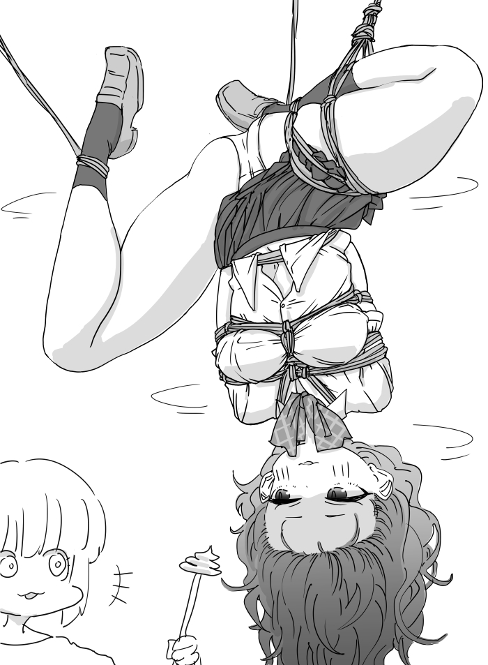 ファンボックスに『おしおきされる志希ちゃん』リクエストが来たので描きました 