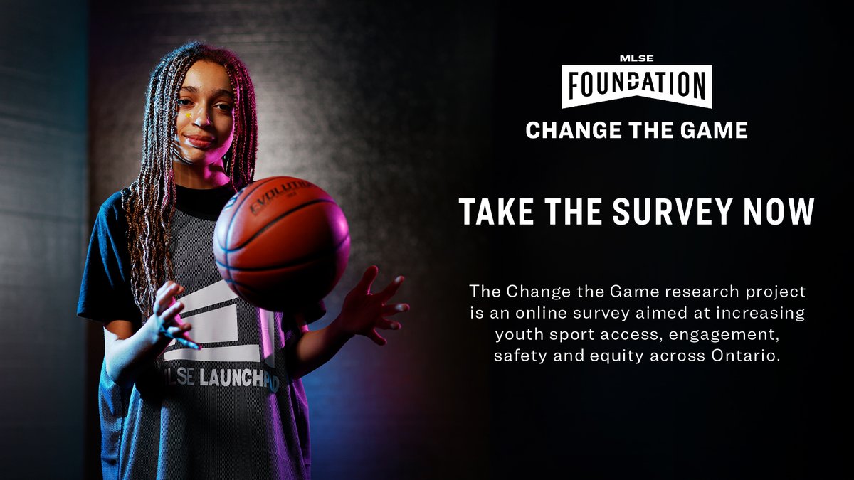 Exciting news! 🚨Our Change the Game research project in partnership with <a href="/UofTKPE/">U of T Kinesiology & Phys Ed</a> is live!

Calling youth aged 6-29 + parents/guardians; we want to hear YOUR ideas on how to shape the future of sports!

Let’s change the game together! 
Take the survey: surveymonkey.com/r/changethegame