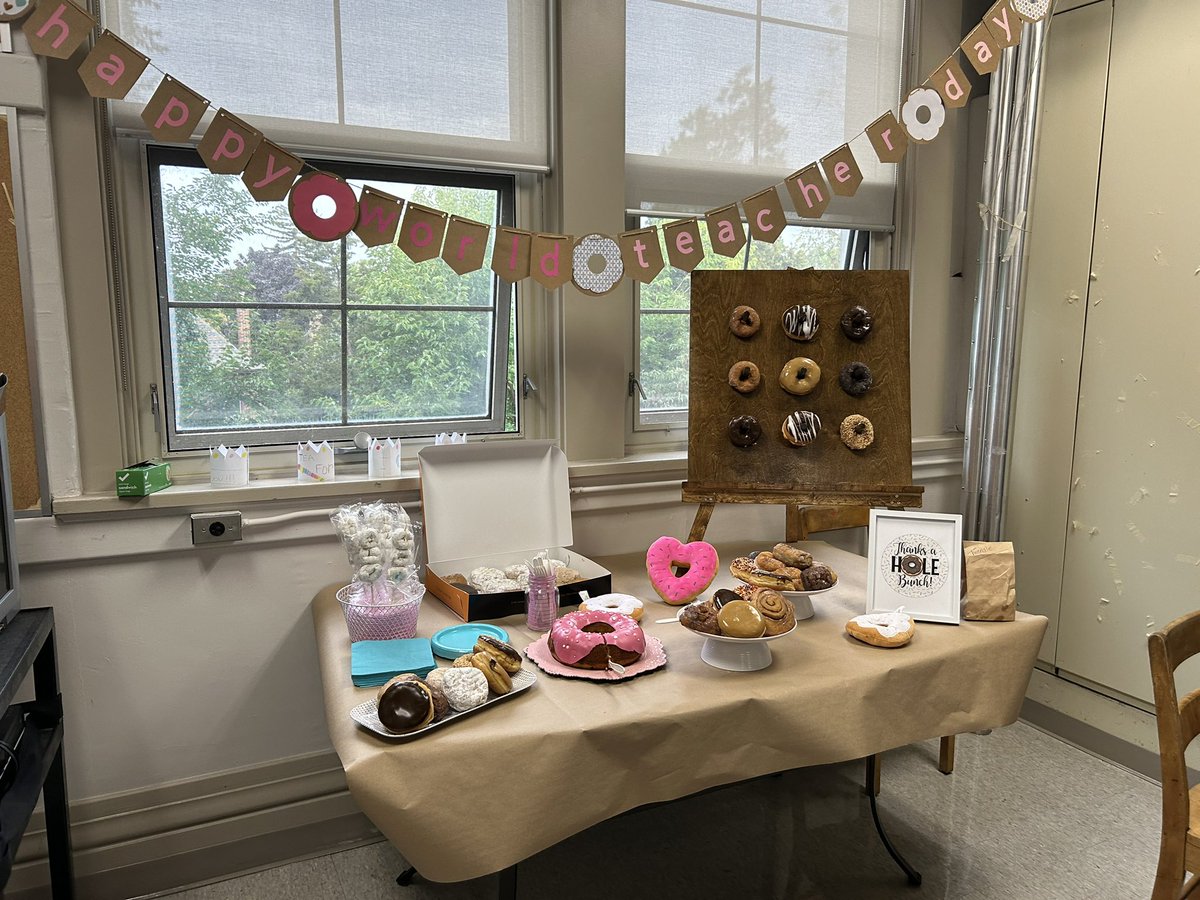 We are so grateful to all teachers, but especially our Adelaide Hoodless Teachers and Guest Teachers. #ThankYou for being part of our community. #GoHawksGo💙