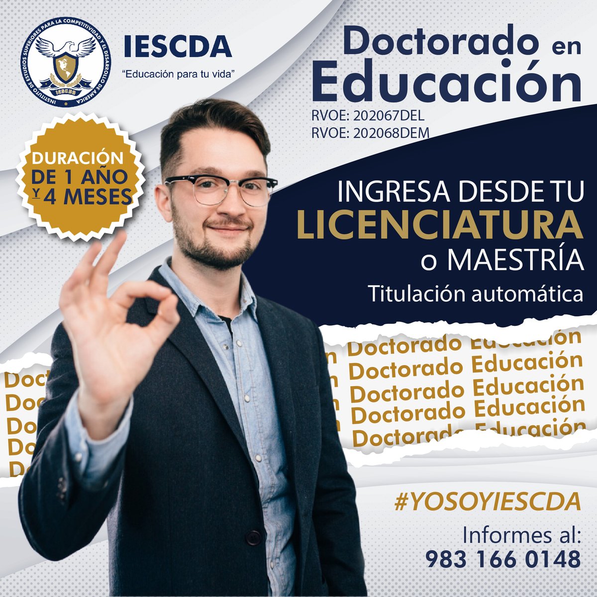 INSTITUTO DE ESTUDIOS SUPERIORES IESCDA tweet media