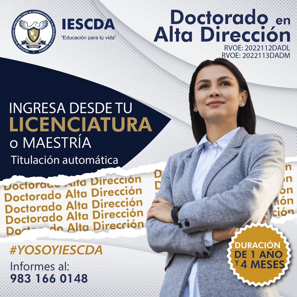 INSTITUTO DE ESTUDIOS SUPERIORES IESCDA tweet media