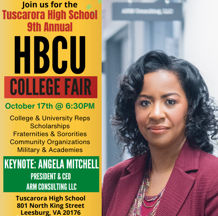 THS Counseling (@husky_counselor) on Twitter photo Ms. Angela Mitchell will be the keynote speaker for this year HBCU College Fair!! The event is here at Tuscarora HS on 10/17 at 6:30. <a href="/TuscaroraHS/">Tuscarora HS</a> <a href="/tuscaroraHBCU/">TuscaroraHBCU_Showcase</a> Ms. Angela Mitchell will be the keynote speaker for this year HBCU College Fair!! The event is here at Tuscarora HS on 10/17 at 6:30. <a href="/TuscaroraHS/">Tuscarora HS</a> <a href="/tuscaroraHBCU/">TuscaroraHBCU_Showcase</a>