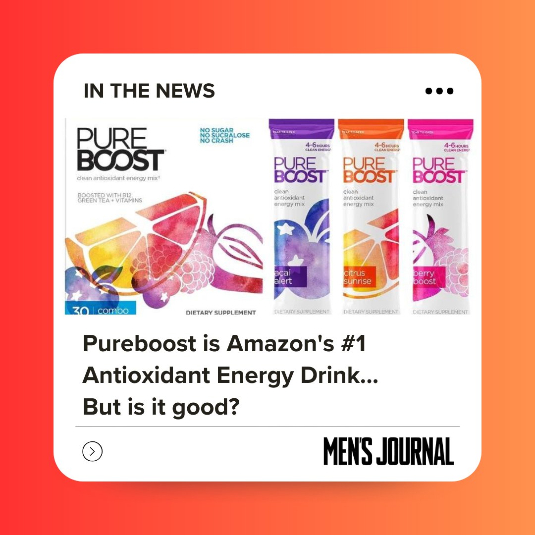 SMACKELI's tweet photo. "After two hours of hiking, no crash, no spike, yet I was alert the whole time. A blessing!"

Dalton Johnson, the managing editor for @MensJournal
Adventure Travel, shared an incredible review of his first hand experience with @Gopureboost. Read MORE! https://t.co/D1gw4b3Tn8 https://t.co/FafG9iaNoD