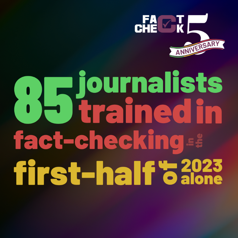 factchecklka's tweet photo. 🥳 Celebrating 5 years of upholding the integrity of public statements and promoting accountability among high-level decision makers!🕵️♂️
Take a look at our journey and the difference we've made over the past half-decade 👇🏼
#FactCheckLK5YearAnniversary https://t.co/nyCLEaLVs4