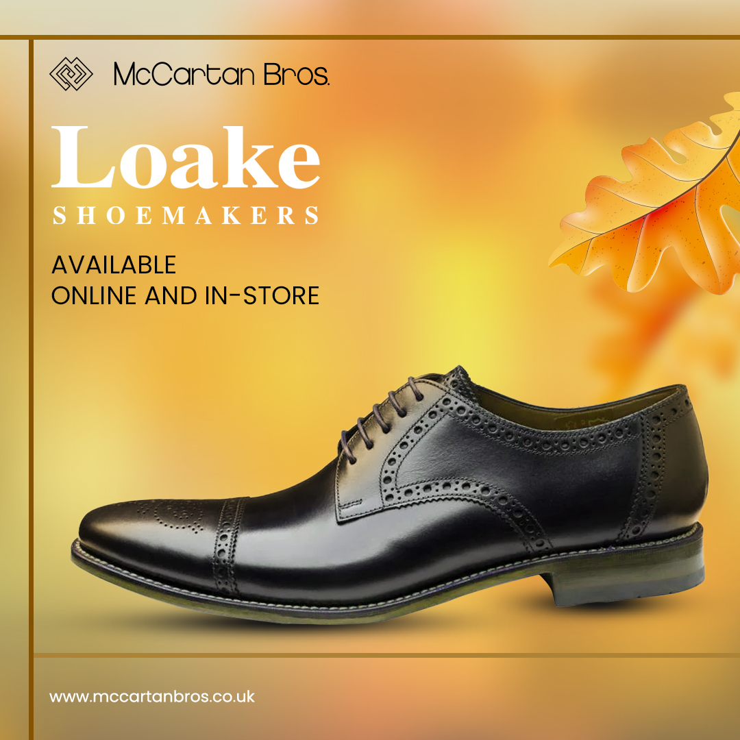Looking for a pair of high-quality, stylish shoes that will last for years to come? Look no further than Loake Shoemakers!

Visit McCartan Bros today and browse our selection of Loake shoes. You won't be disappointed!

#LoakeShoemakers #QualityShoes #MensShoes #Newry