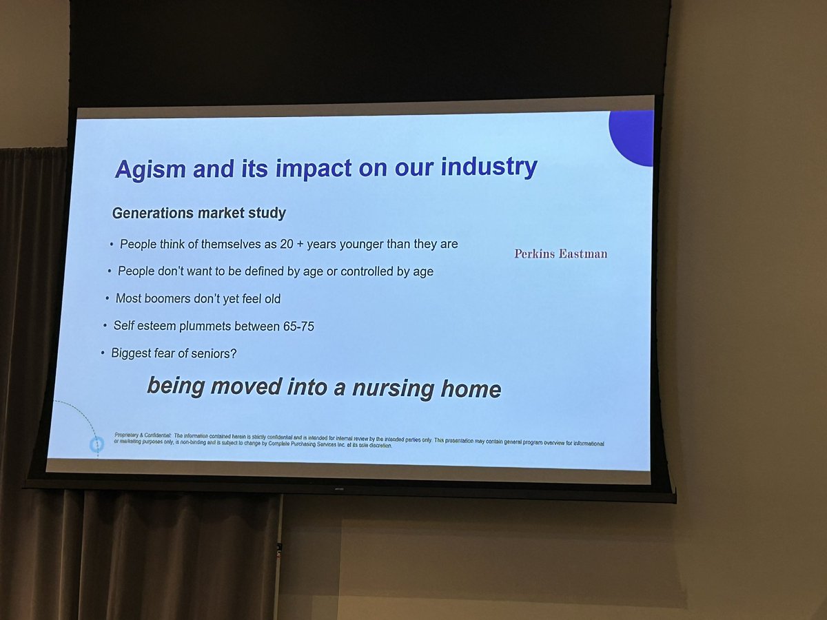 JMBCanada's tweet image. Biggest fear of Canadian seniors is being placed into a nursing home.  Serious food for thought as we plan forward #ACCA2023 @imaginecitizens