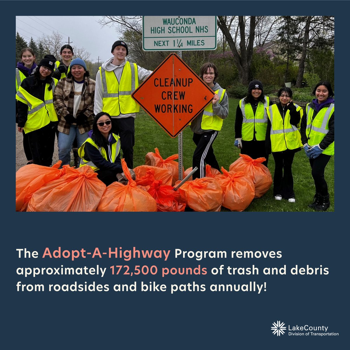 lcdot's tweet image. 30 years and still going strong! We are thankful to everyone who has volunteered in our Adopt A Highway Program over the years. It truly makes a difference. #AdoptAHighway #Thankful