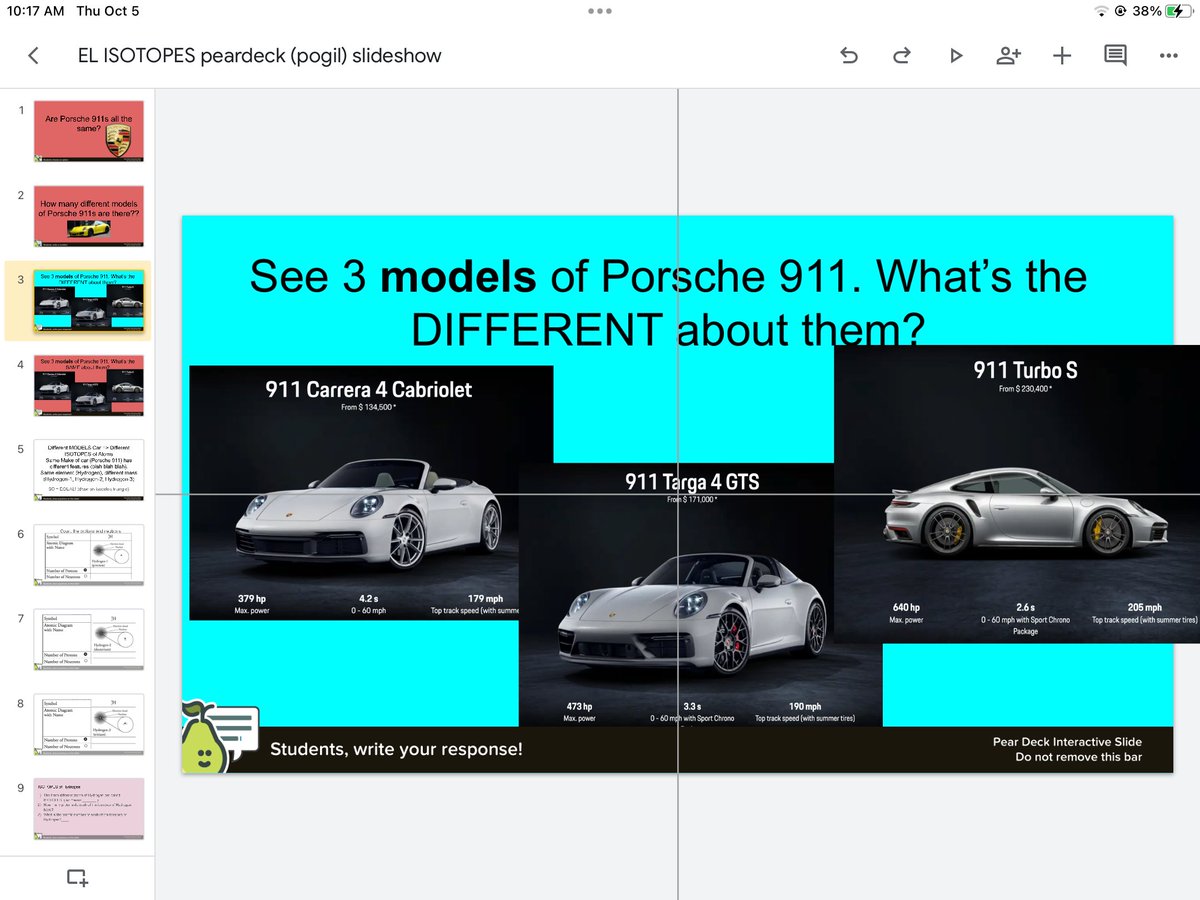 MsPChem's tweet image. When you’re lifelong auto 🚗 isotopes⚛️ with your chem team colleague @ElkGrove_HS @LDubnium 
👩‍🔬👩🏻‍🔬
#SameTypeDifferentMass