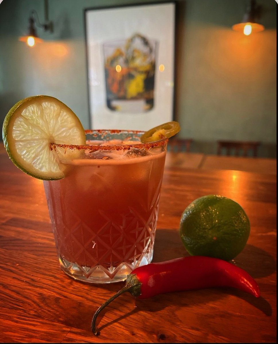 El Diablo Piccante! 🌶️ Special cocktail for #norwichcocktailweek 💙🎹