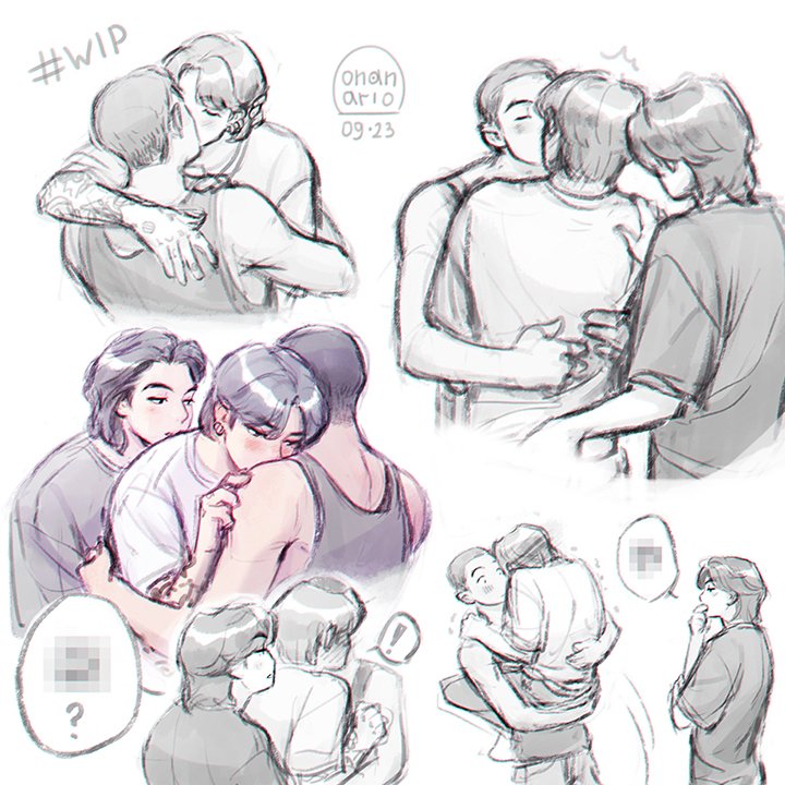 anyonnari's tweet photo. ✏️🐱🐨🐰 https://t.co/4AAj2slOGy