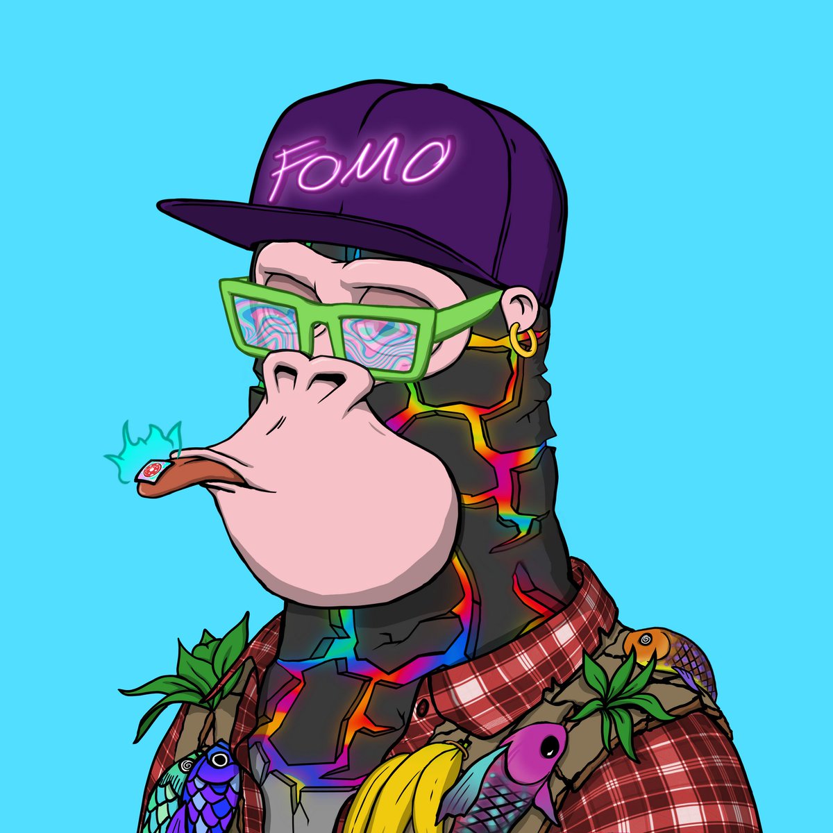 jeljiero's tweet photo. What a colorful FOMO! #Fomosabien @ChilledKongs #Konglection https://t.co/0J6BI7zZWY