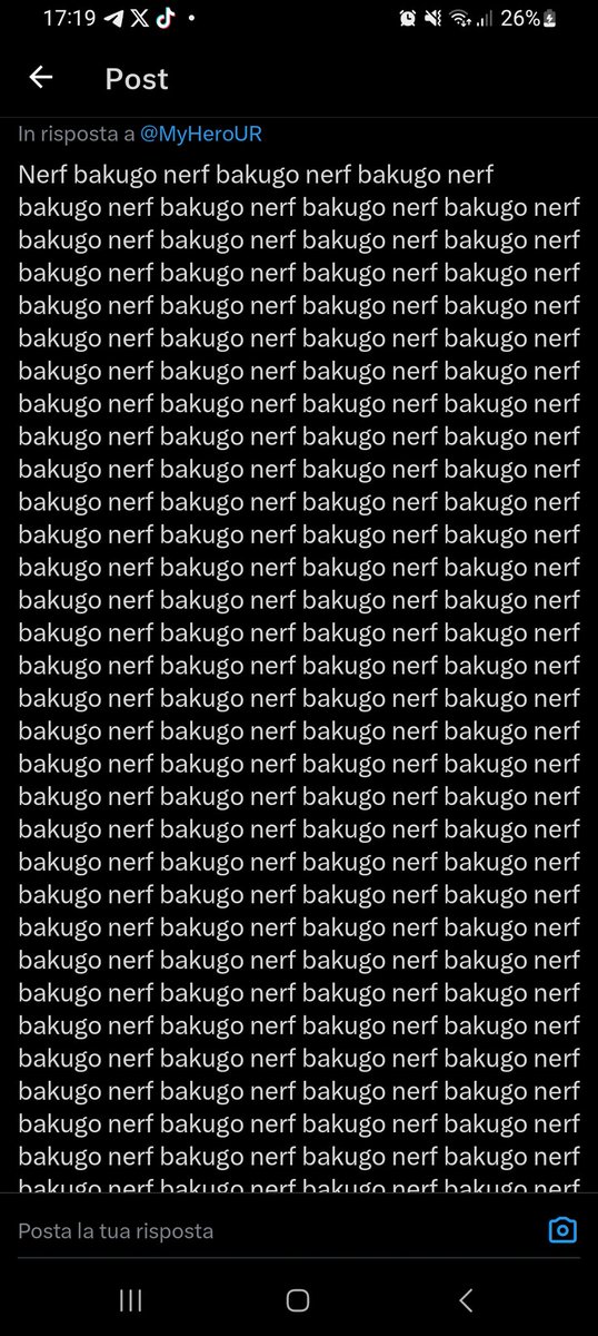 Ghostlkr's tweet photo. @MyHeroUR Nerf bakugo 
Nerf bakugo 
Nerf bakugo https://t.co/kyesh7t3sa
