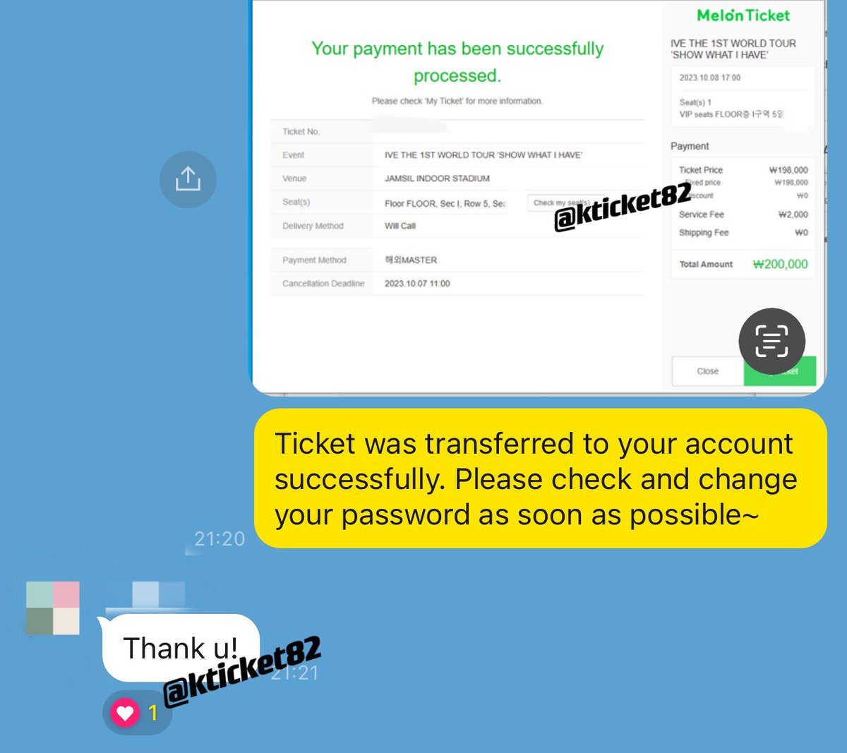K-TICKET tweet media