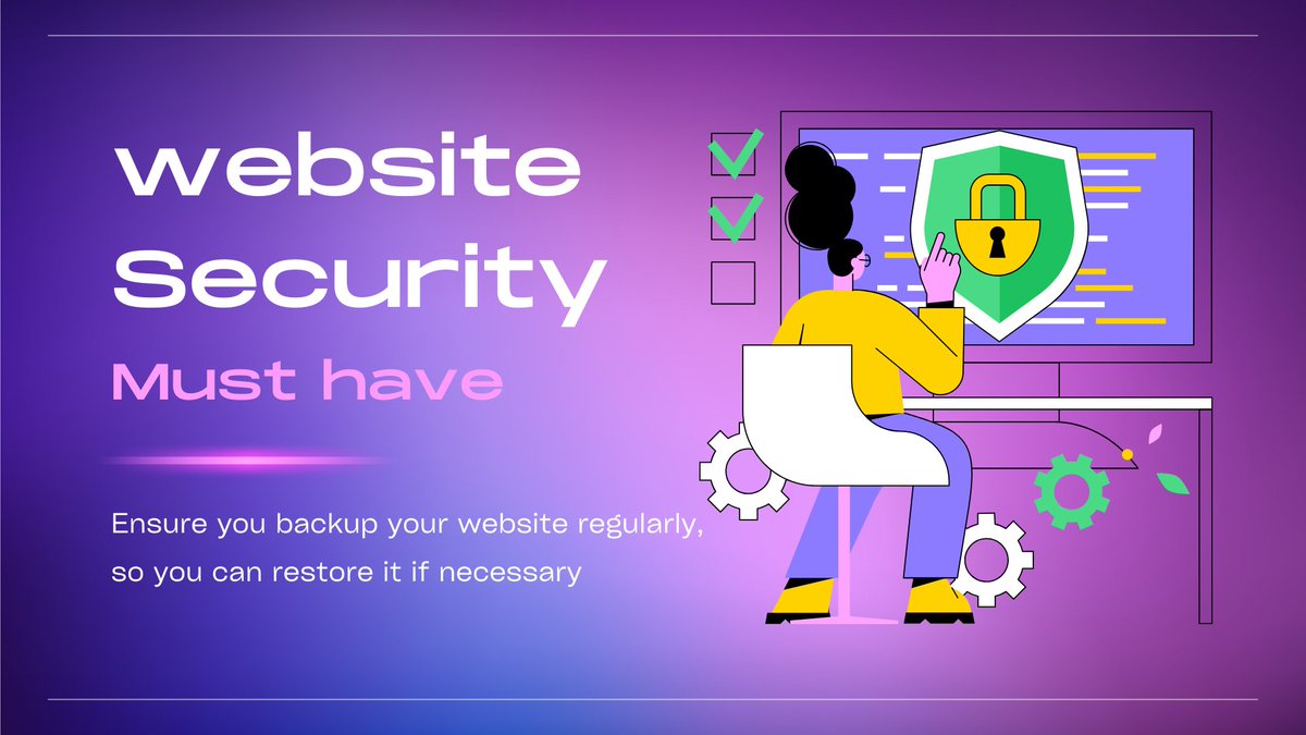 RukshanaTagor's tweet photo. With the rise of cyber threats, the  importance of ensuring your website is secure has never been more  paramount. If you're running a WordPress site, your concerns may be... Read More here: https://t.co/bH3zeJvizb https://t.co/zjrMB8YJ8V